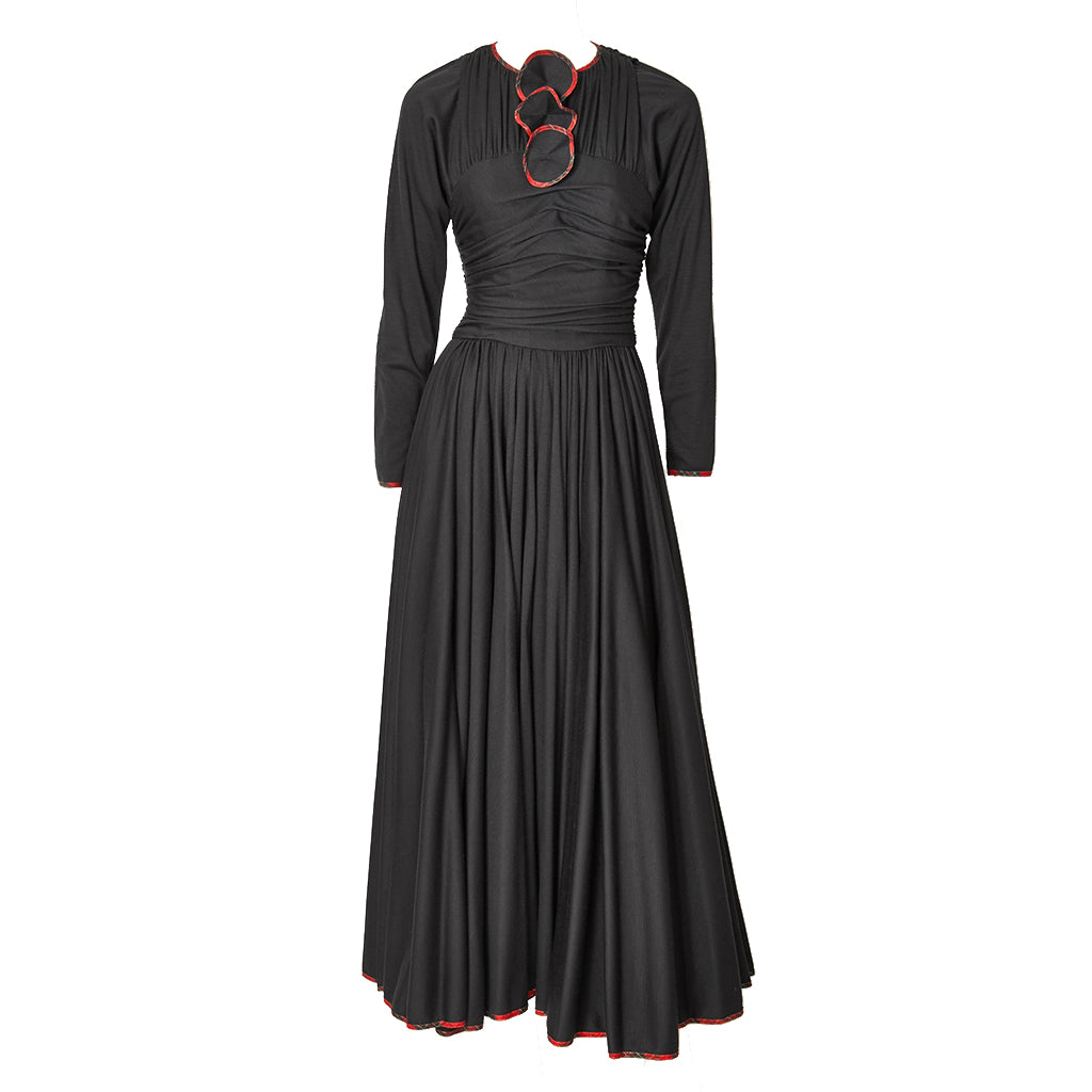 Geoffrey Beene Wool Jersey Maxi Dress ...